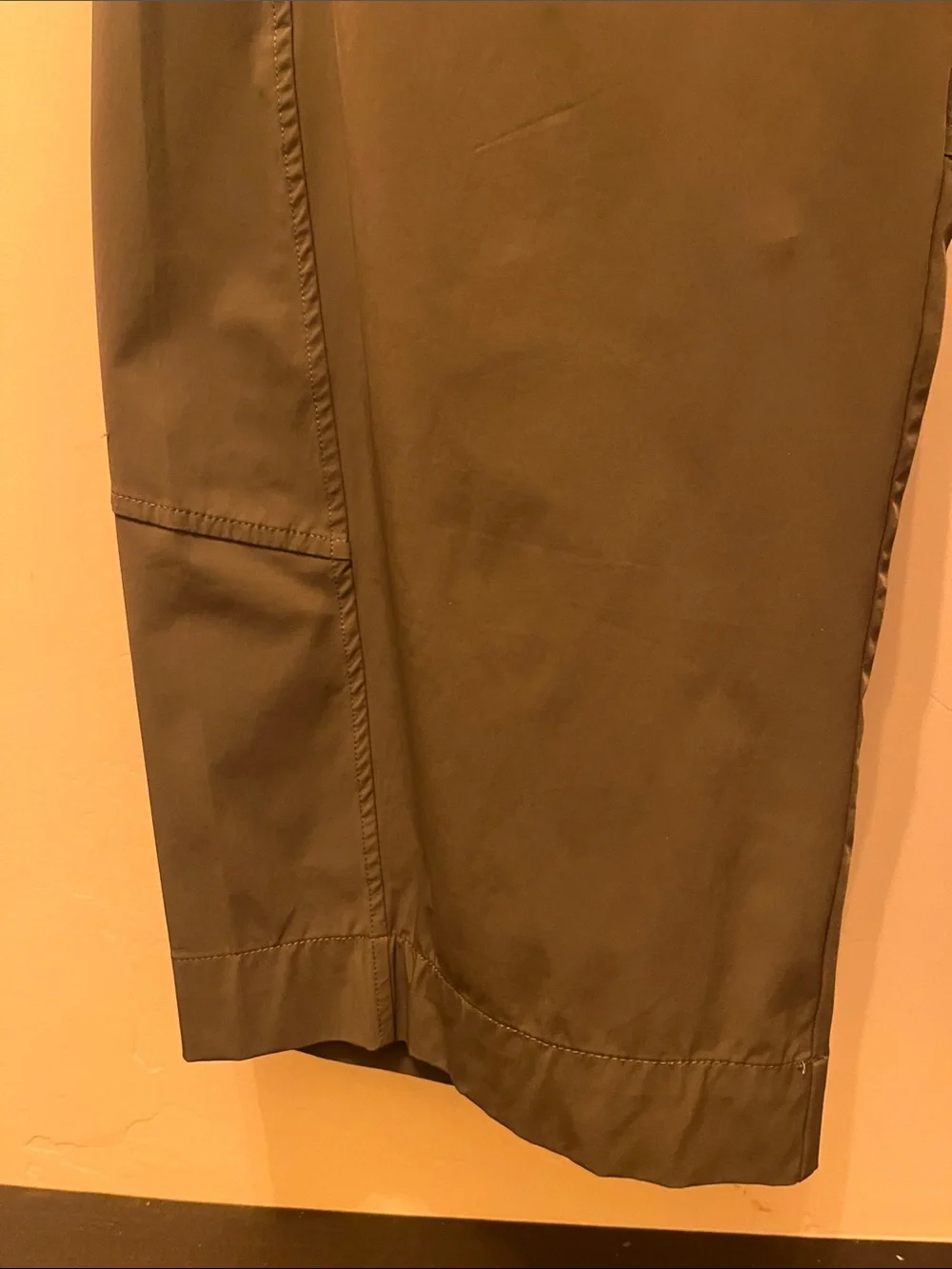 LOMON Wide Leg Barrel Pants - MED - GRAPHITE - NWT - Picture 5 of 9